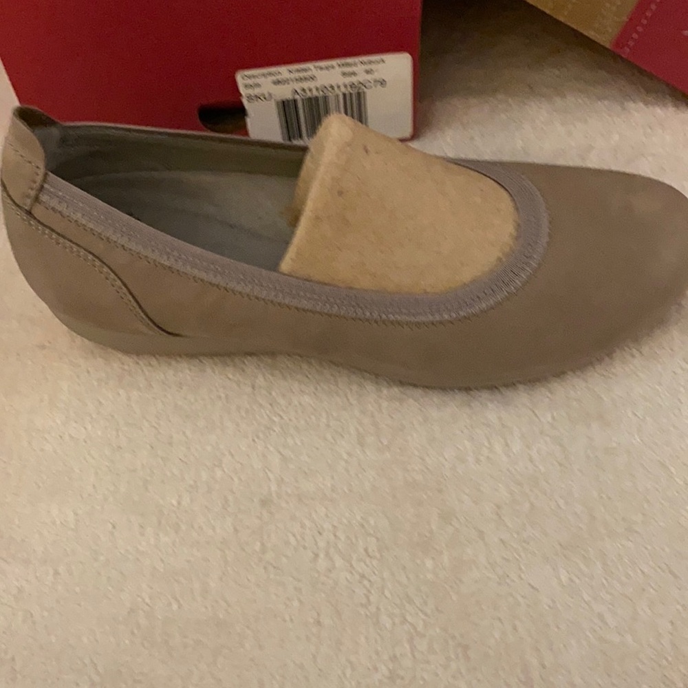 Dansko Kristen Taupe Milled Nubuck